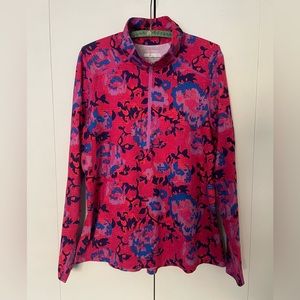 Columbia half-zip top